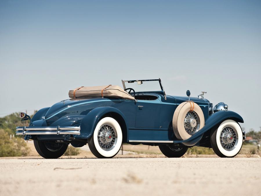  Packard Speedster Eight Boattail Roadster Runabout 1930 года  (фото 20 из 32)
